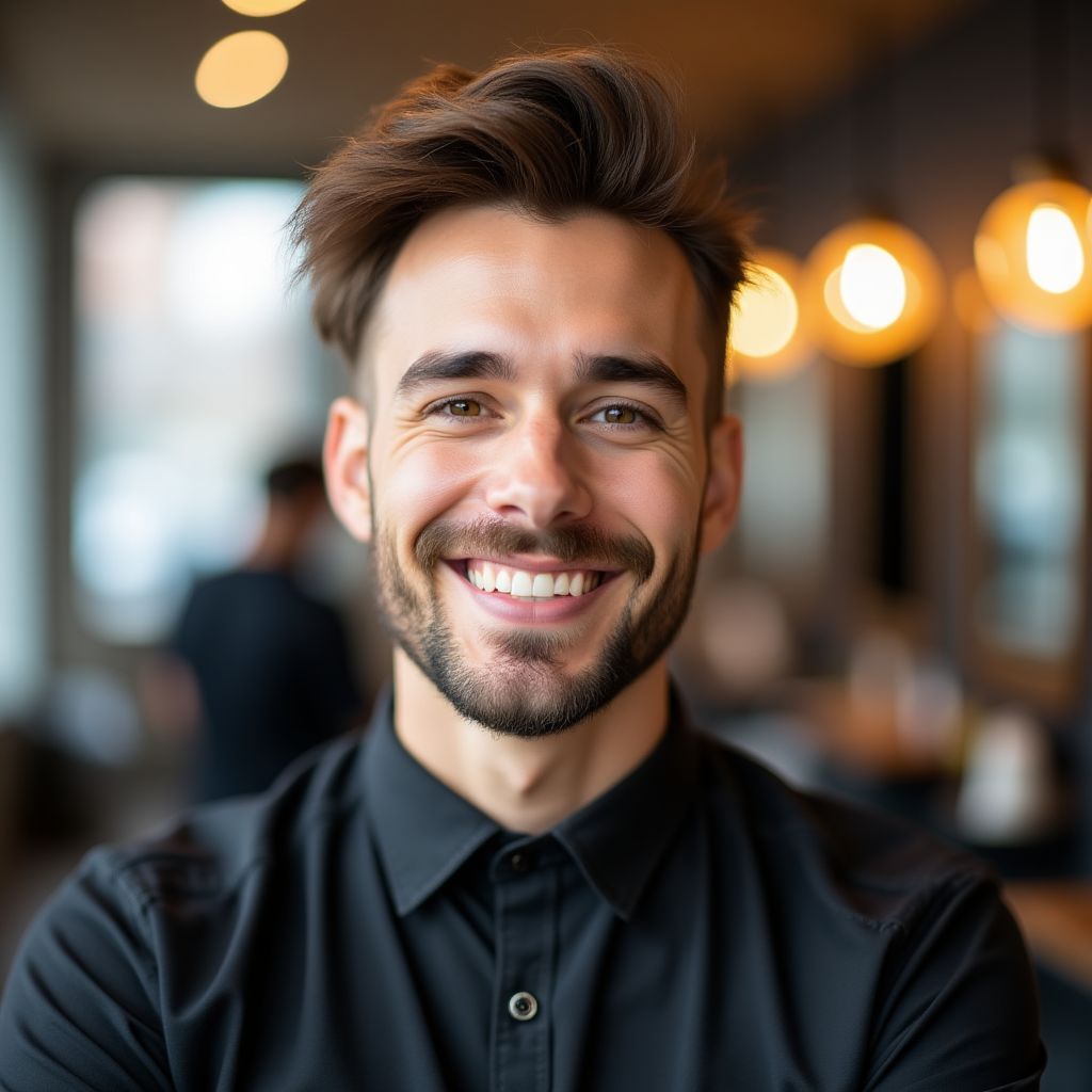 Portret van Ben Carter, senior colorist