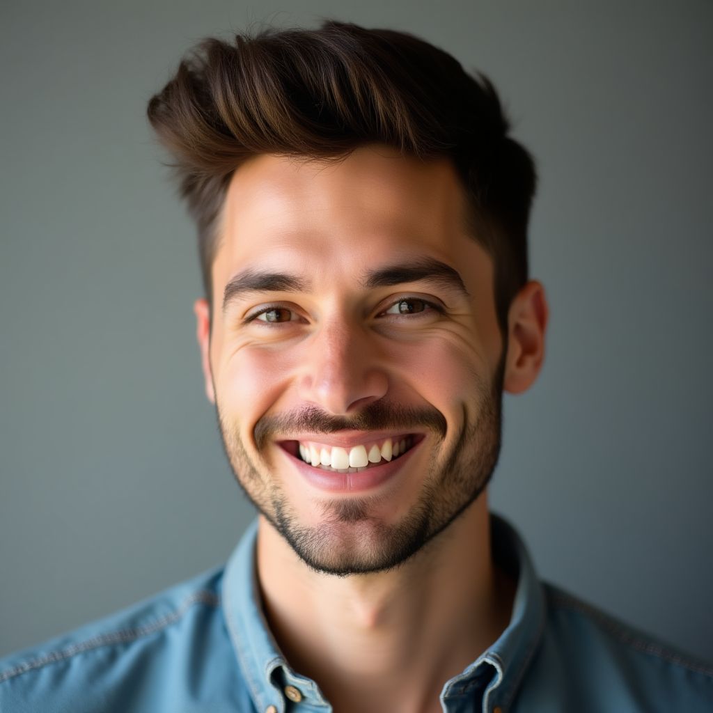 Portret van Marcus Reid